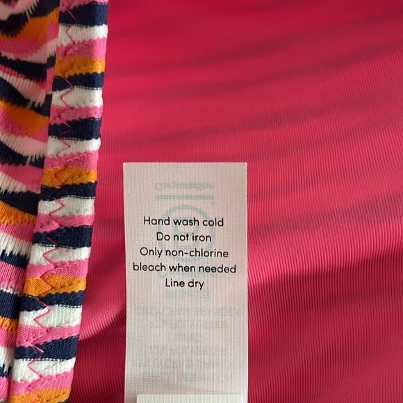 ATHLETA Marbella Mod Rise Bottom, Pink Print, Size XL 446709 - Picture 8 of 8